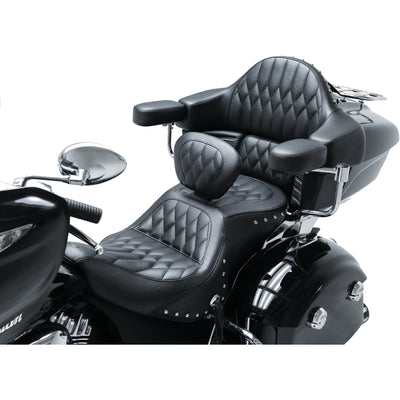 Mustang Passenger Backrest for Indian Chieftain, Chief Classic, Dark Horse, Road master, Springfield & Vintage 2014-'21