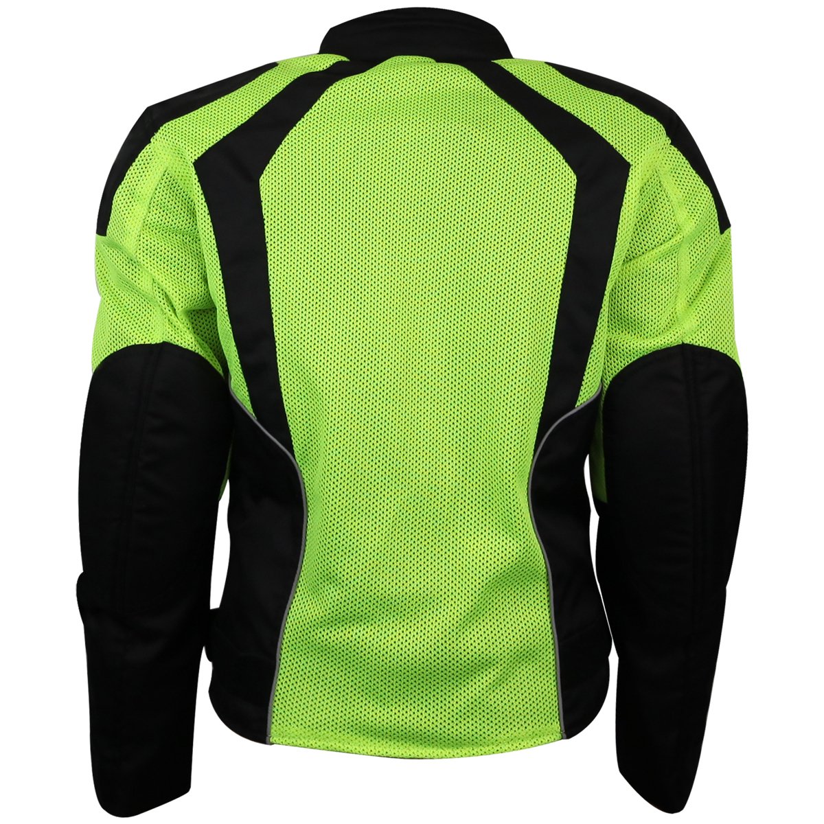 Vance Leather Women's Advanced 3-Season CE Armor Hi-Vis Mesh Motorcycle Jacket