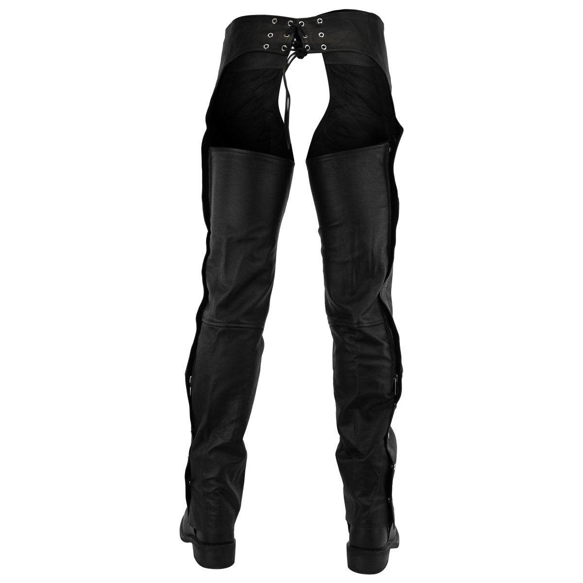 Vance Premium Cowhide Deep Pocket Leather Chaps
