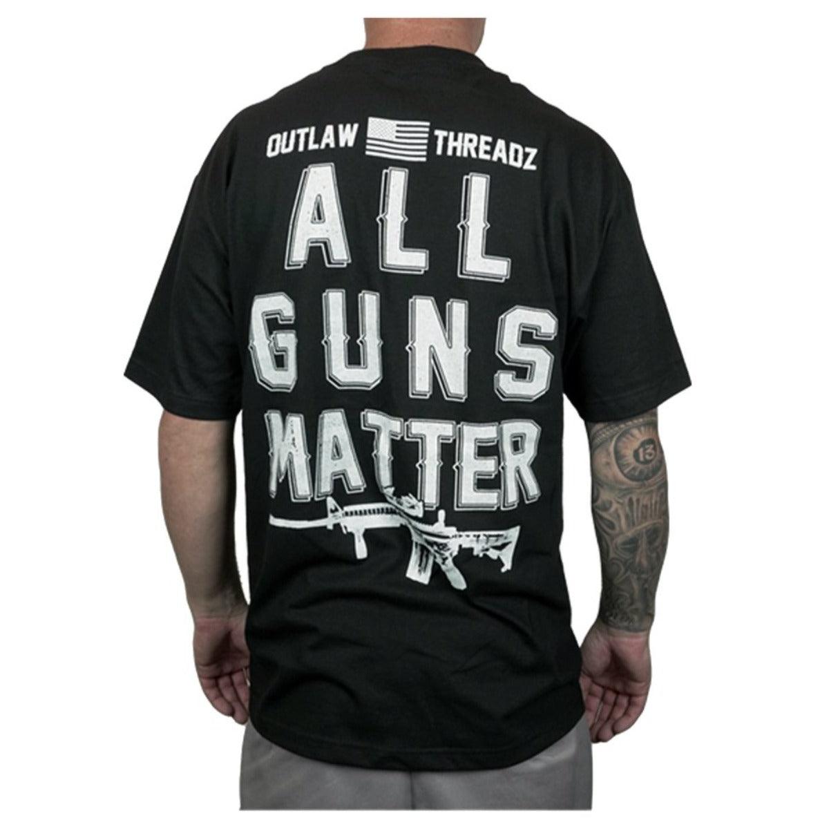 Daniel Smart Men's All Guns Matter T-Shirt - American Legend Rider