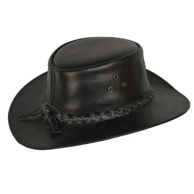 Vance Leather Bush Walker Outback Leather Hat