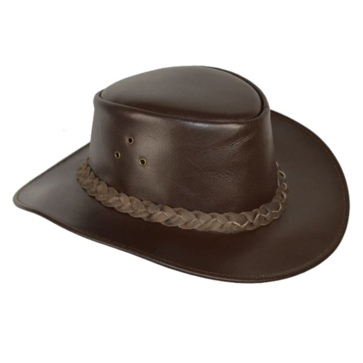 Vance Leather Bush Walker Outback Leather Hat