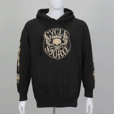 Hot Leathers Official Cycle Source Magazine Knucklehead Sweatshirt - American Legend Rider