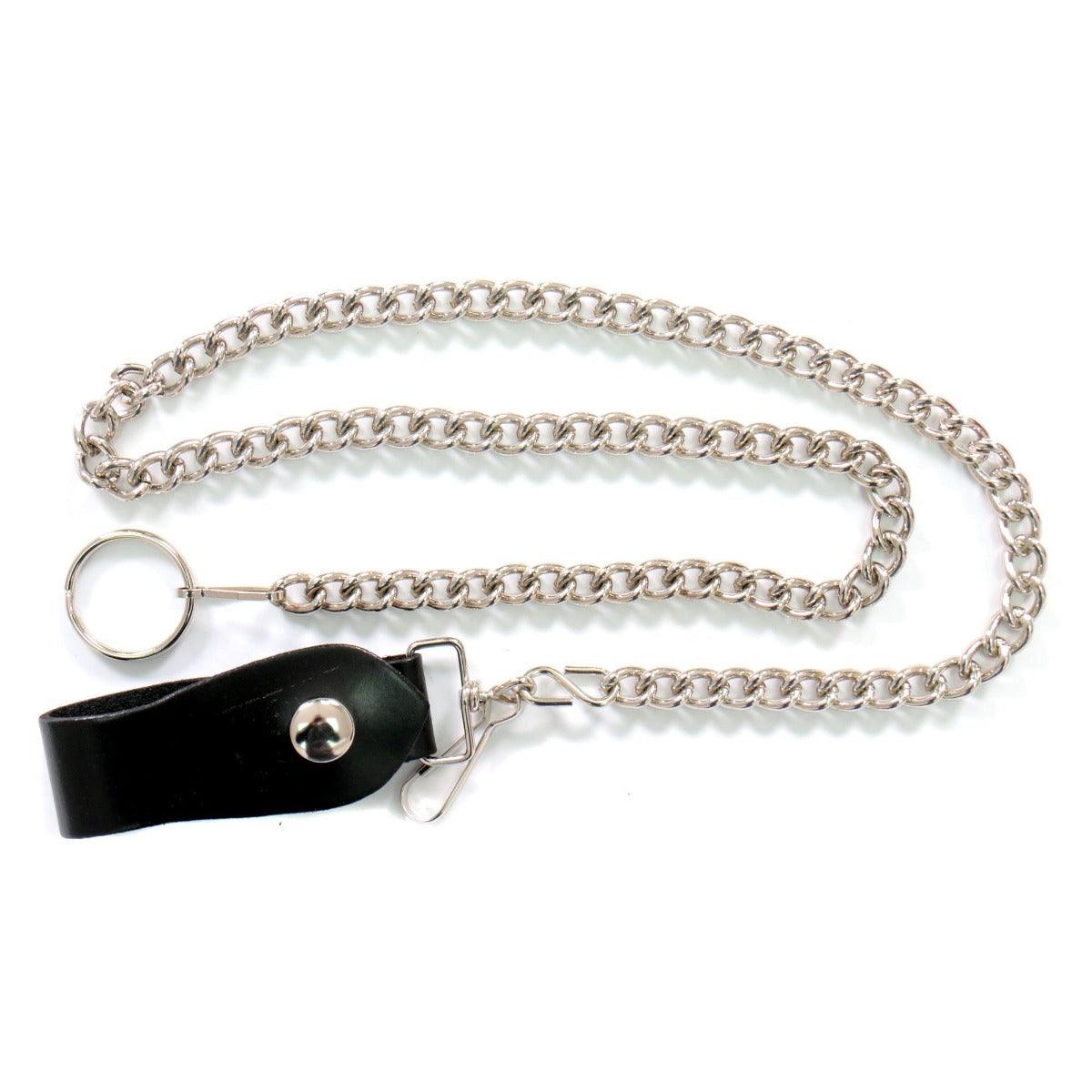 Hot Leathers 30" Wallet Chain With Key Ring - American Legend Rider