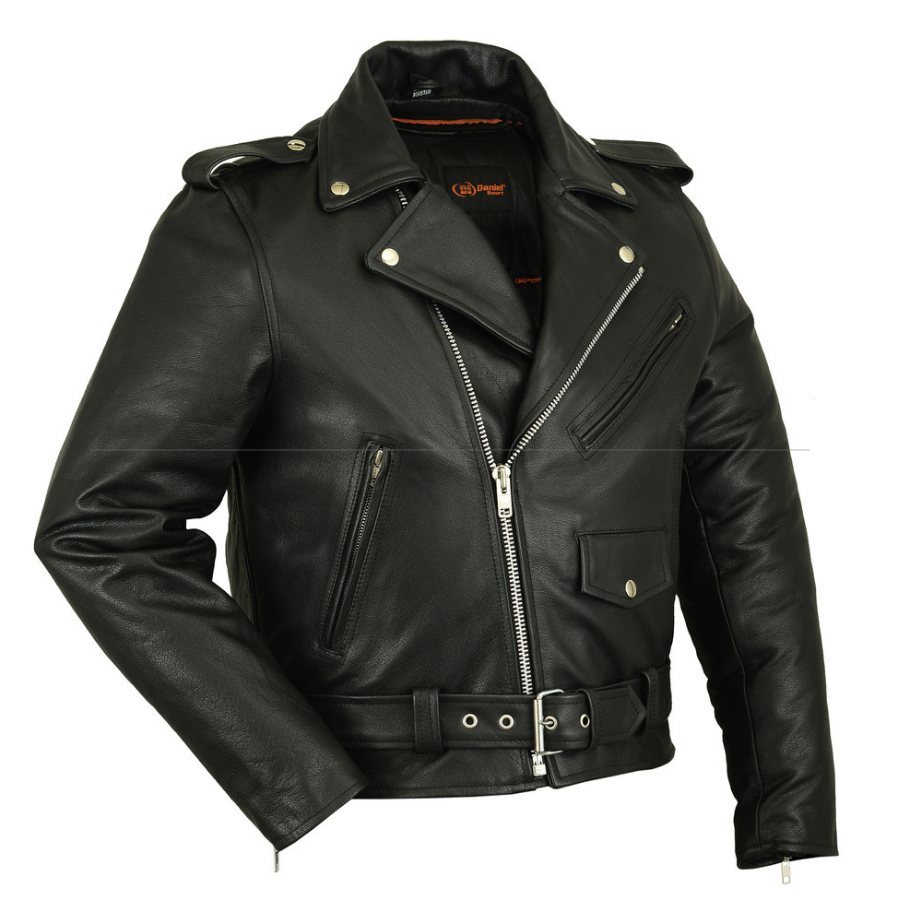 Daniel Smart Plain Side Police Style Jacket