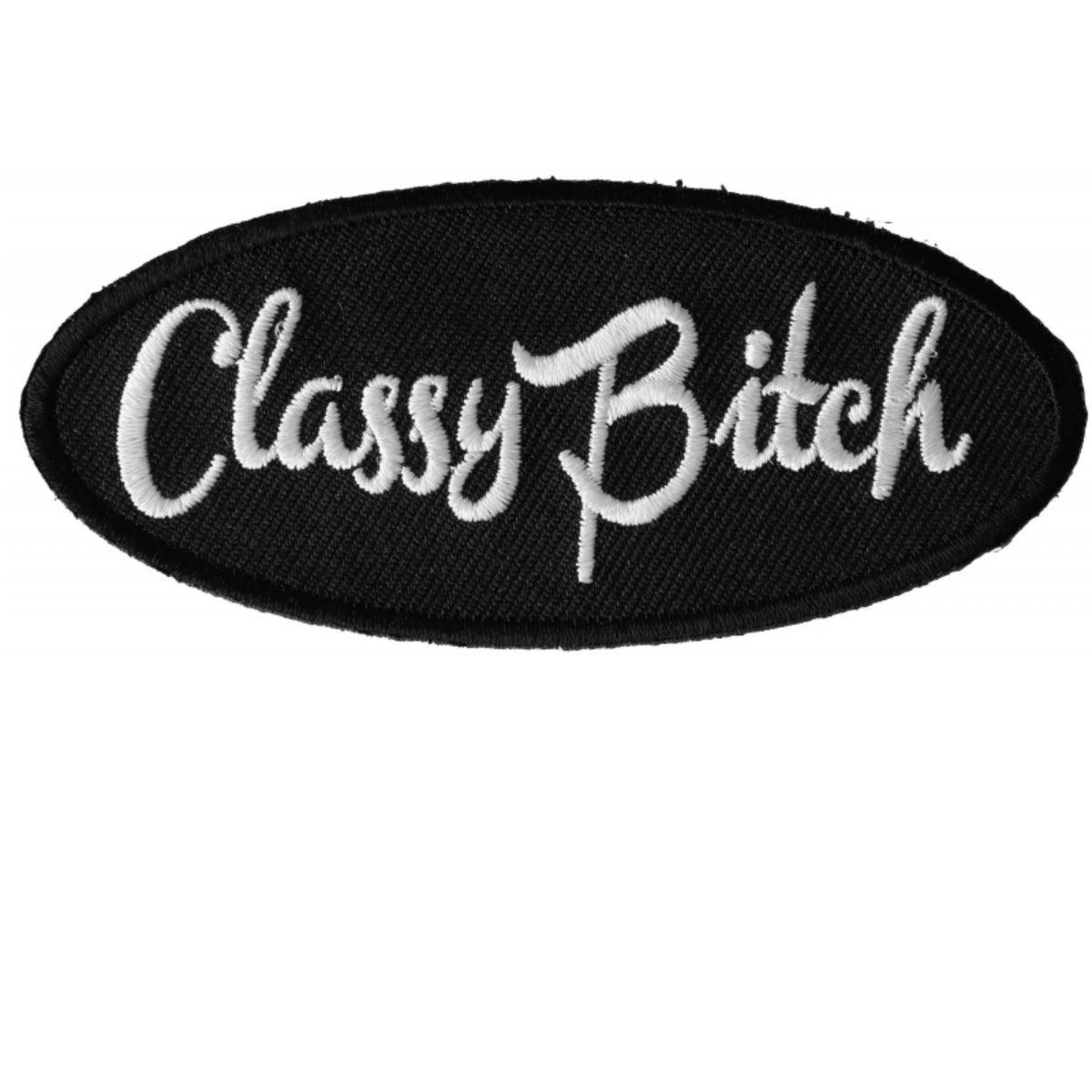 Daniel Smart Classy Embroidered Iron on Patch, 3.5 x 1.5 inches - American Legend Rider