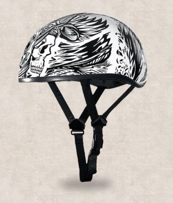 Daytona D.O.T Skull Cap w/Live Fast