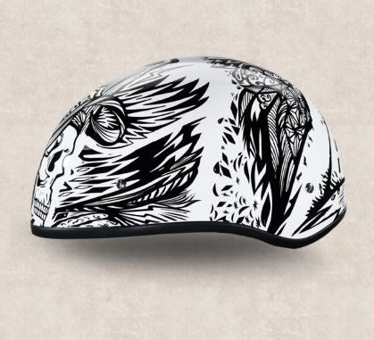 Daytona D.O.T Skull Cap w/Live Fast