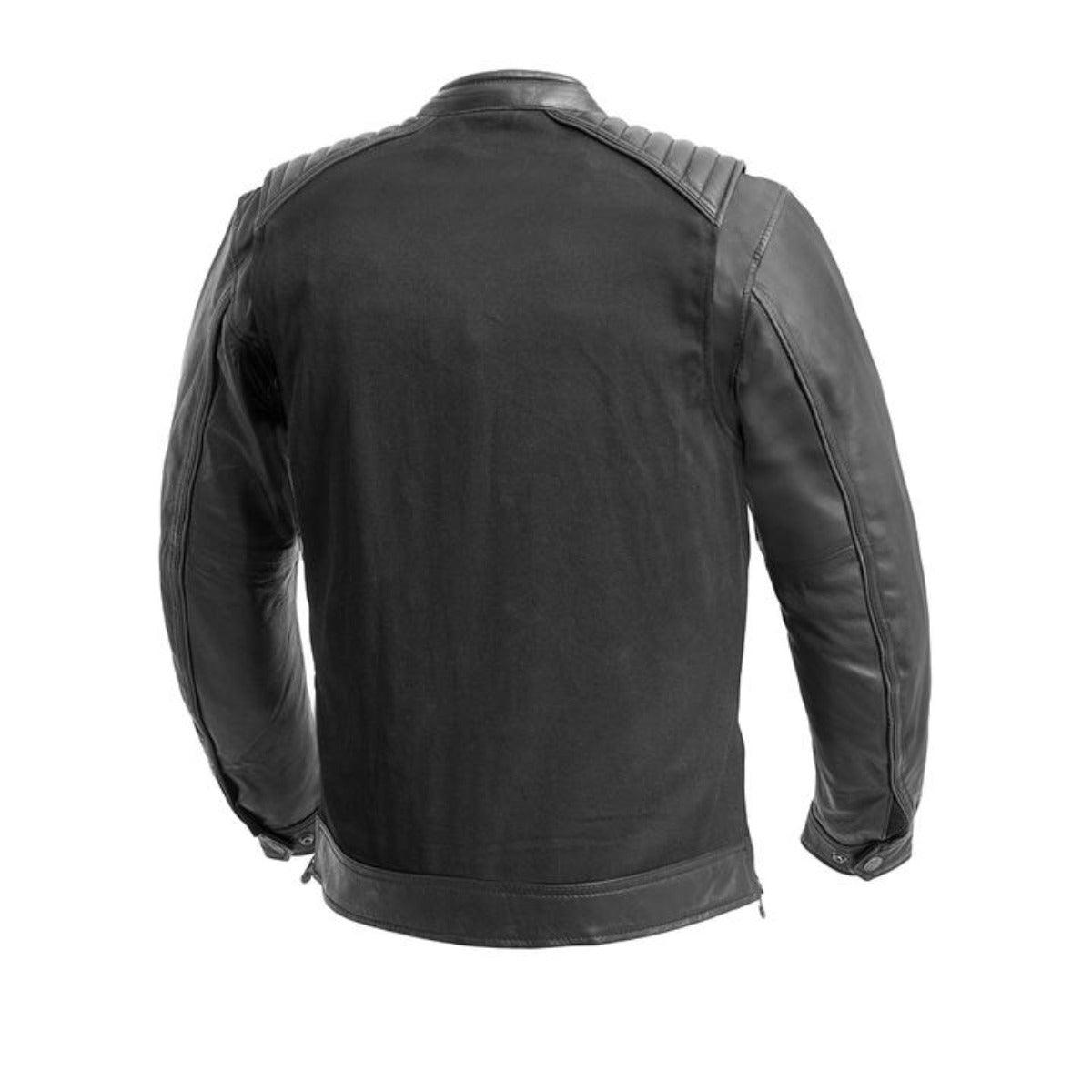 First Manufacturing Daredevil - Men's Motorcycle Twill/Leather Jacket - American Legend Rider