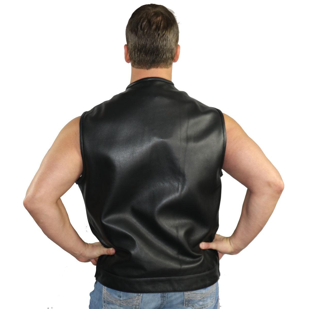 Daniel Smart Upgraded Club Style Vest with Gun Pockets - American Legend Rider