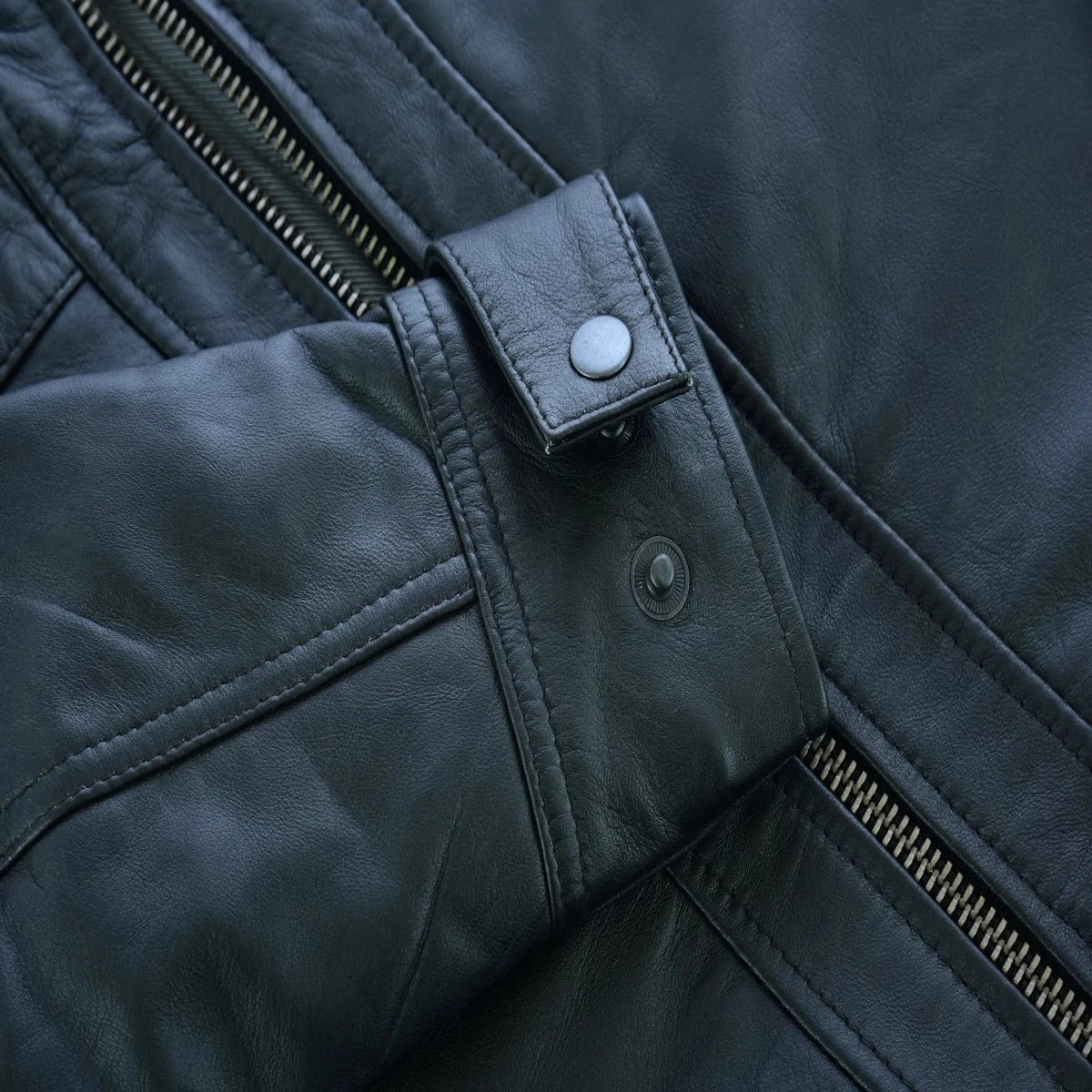 Vance Cafe Racer Gatsby Leather Jacket