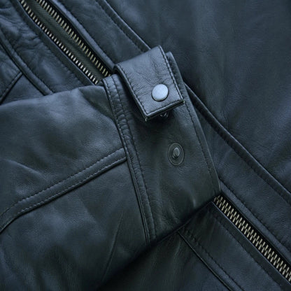Vance Cafe Racer Gatsby Leather Jacket