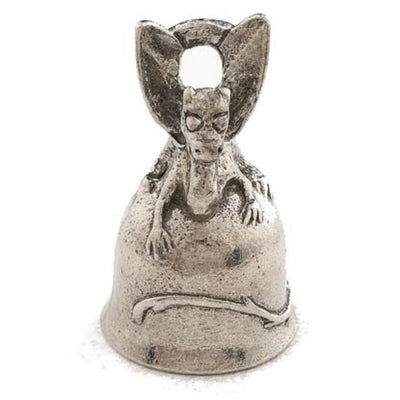 Daniel Smart Guardian Bell® Dragon, Pewter, 1.5 x 1 in - American Legend Rider