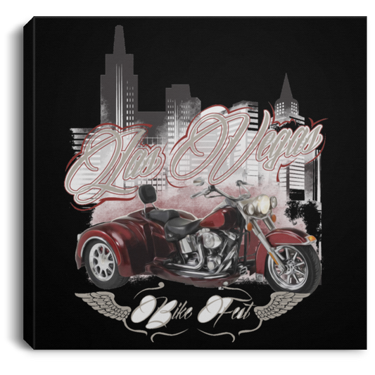 Las Vegas Bike Fest Canvas Frame .75in