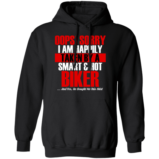 Women's Taken By A Smart & Hot Biker Hoodie - American Legend Rider