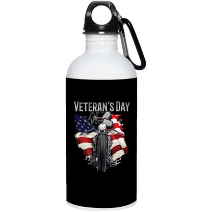 23663 20 oz. Stainless Steel Water Bottle - American Legend Rider