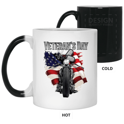 Veteran's Day Color Changing Mug 11 oz. - American Legend Rider