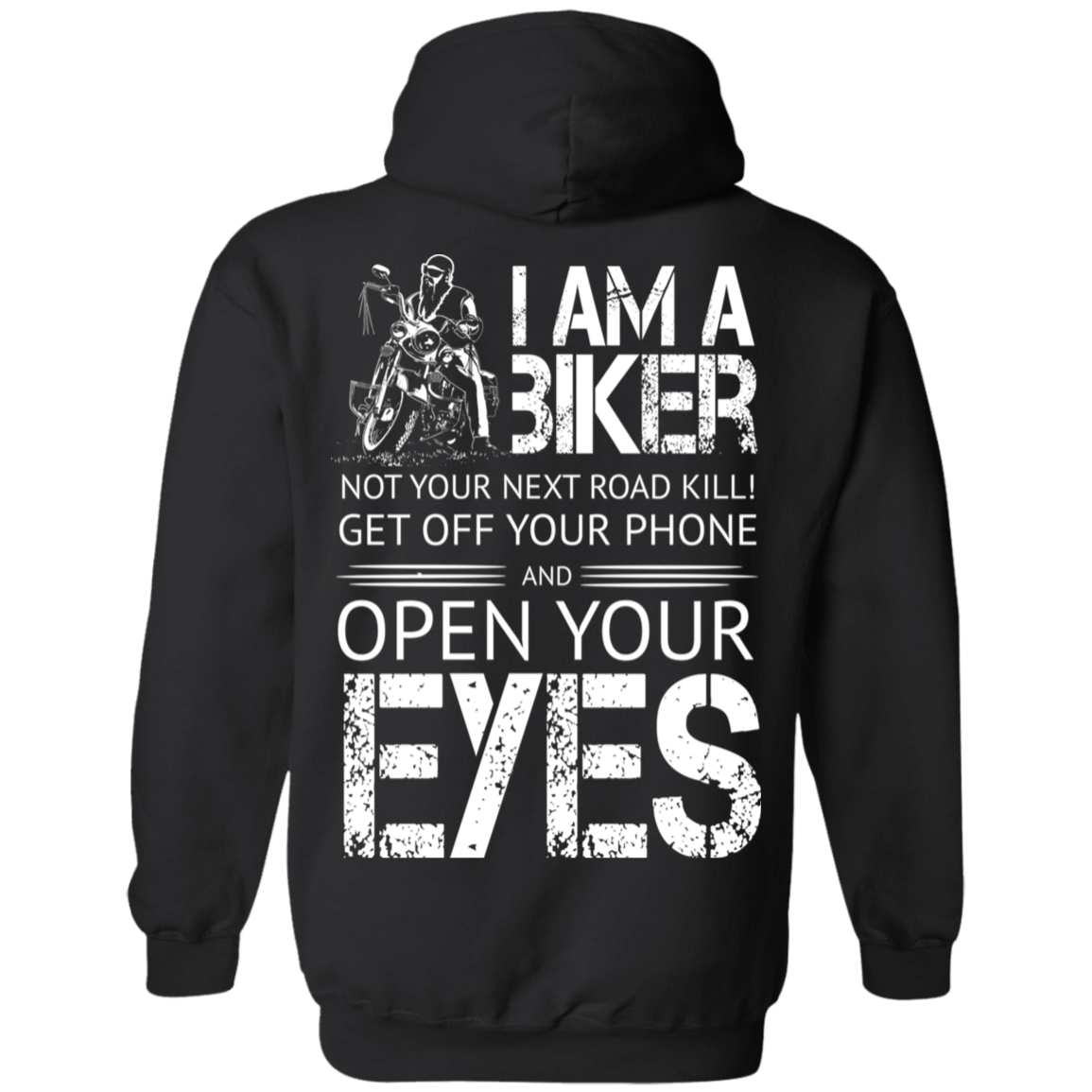 Men's I Am A Biker Hoodie
