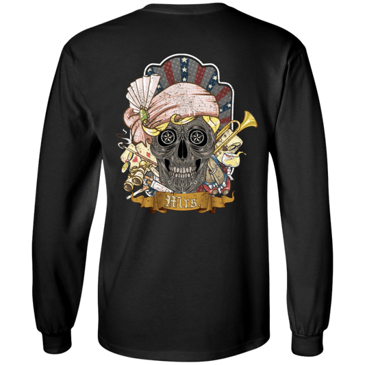 Women's Poker Skull Long Sleeves - American Legend Rider