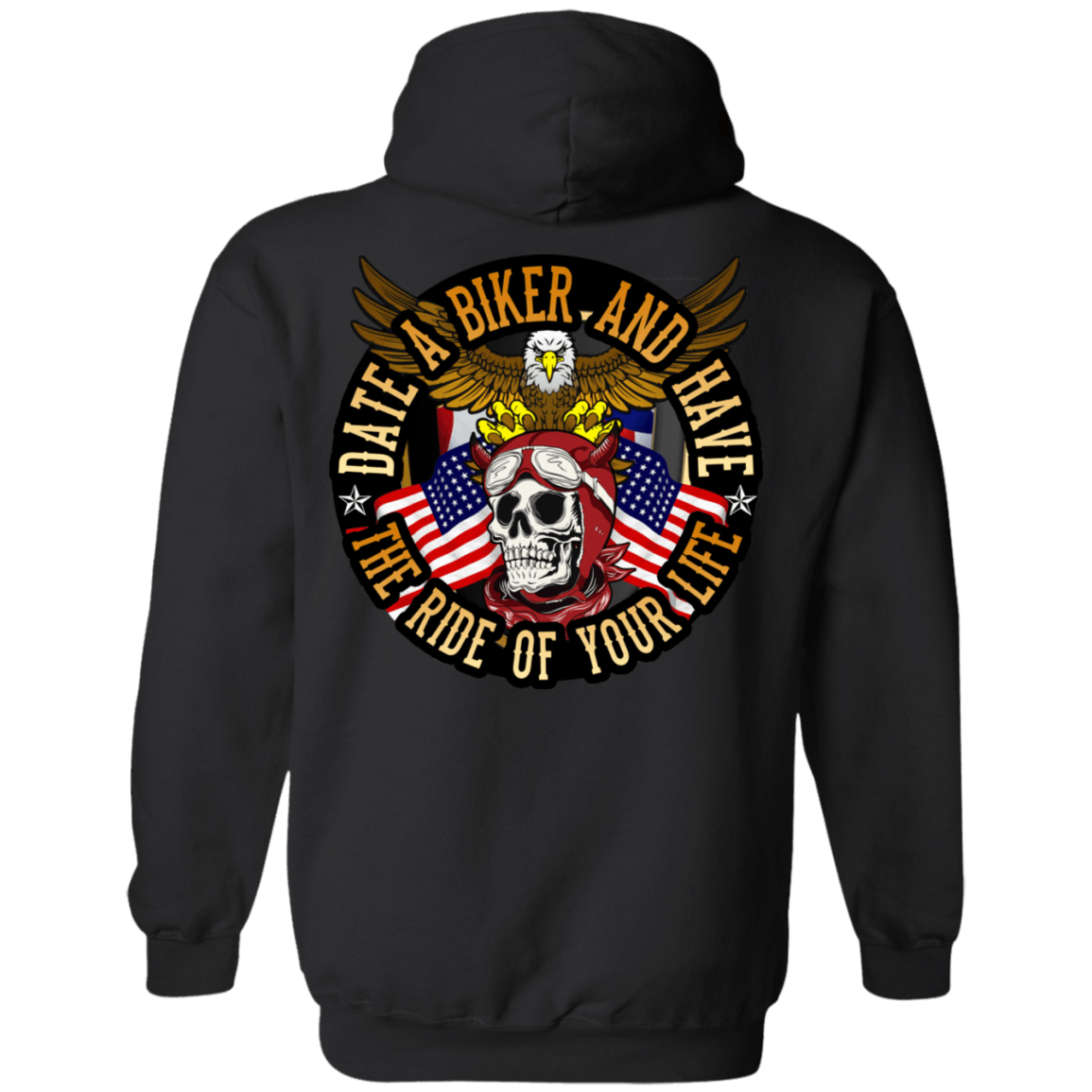 Date a Biker Hoodie - American Legend Rider