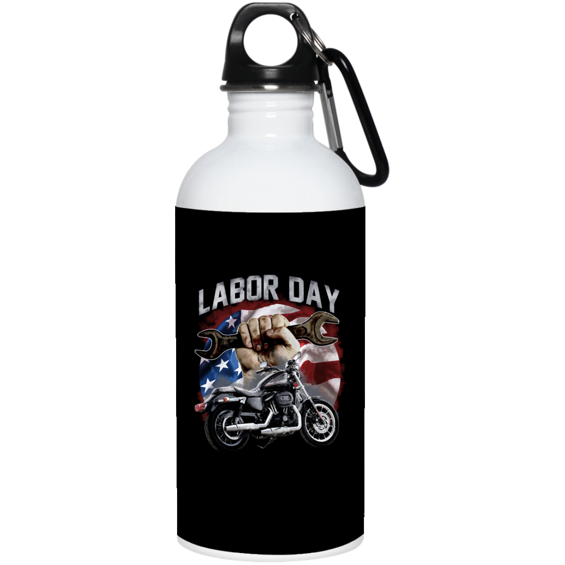 Labor Day Stainless Steel Water Bottle