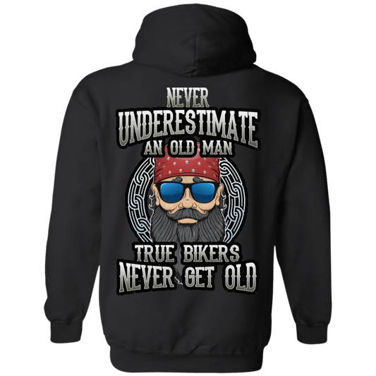 True Bikers Never Get Old Hoodie