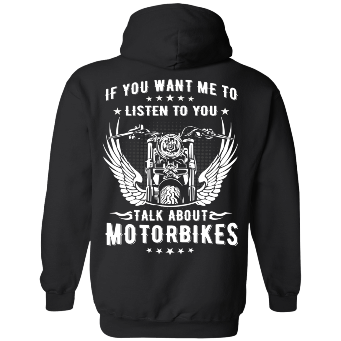 Talk About Motorbikes Hoodie