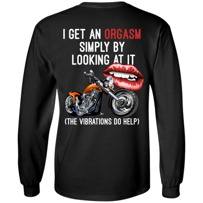Women's "I Get An Orgasm Simply By Looking At It" Long sleeves - American Legend Rider