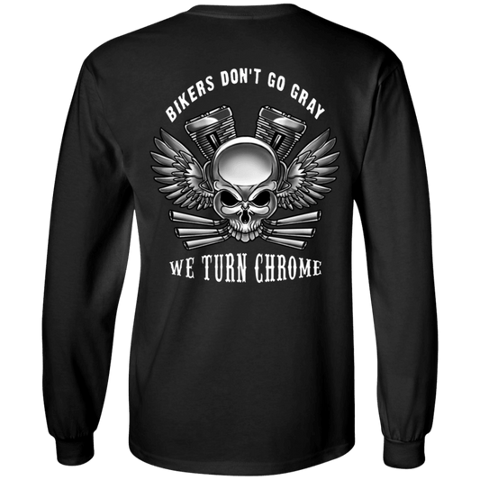 Bikers Don't Go Gray Long Sleeves - American Legend Rider