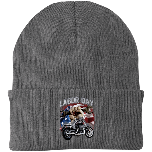 Labor Day Knit Cap