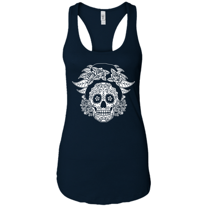 Women’s Skull Calavera Tank Top - American Legend Rider