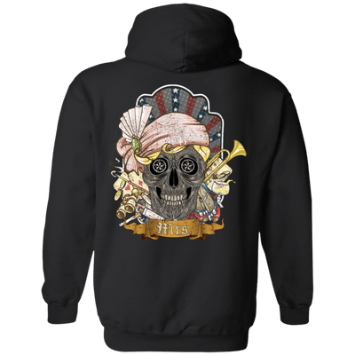 Women's Poker Skull Hoodie - American Legend Rider