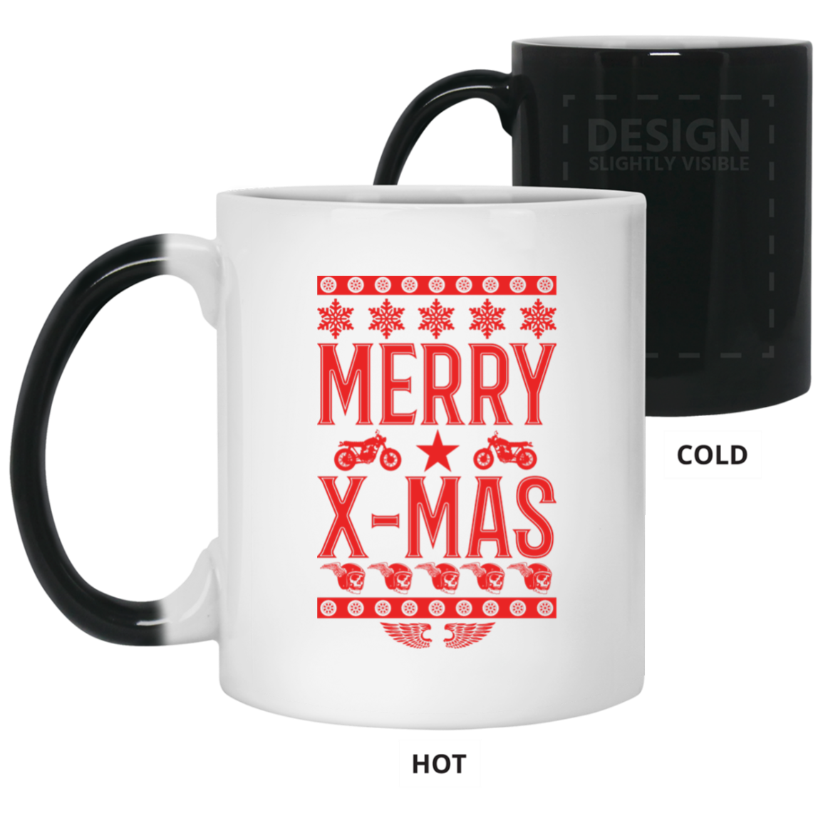 Merry X-Mas Color Changing Mug 11 oz.
