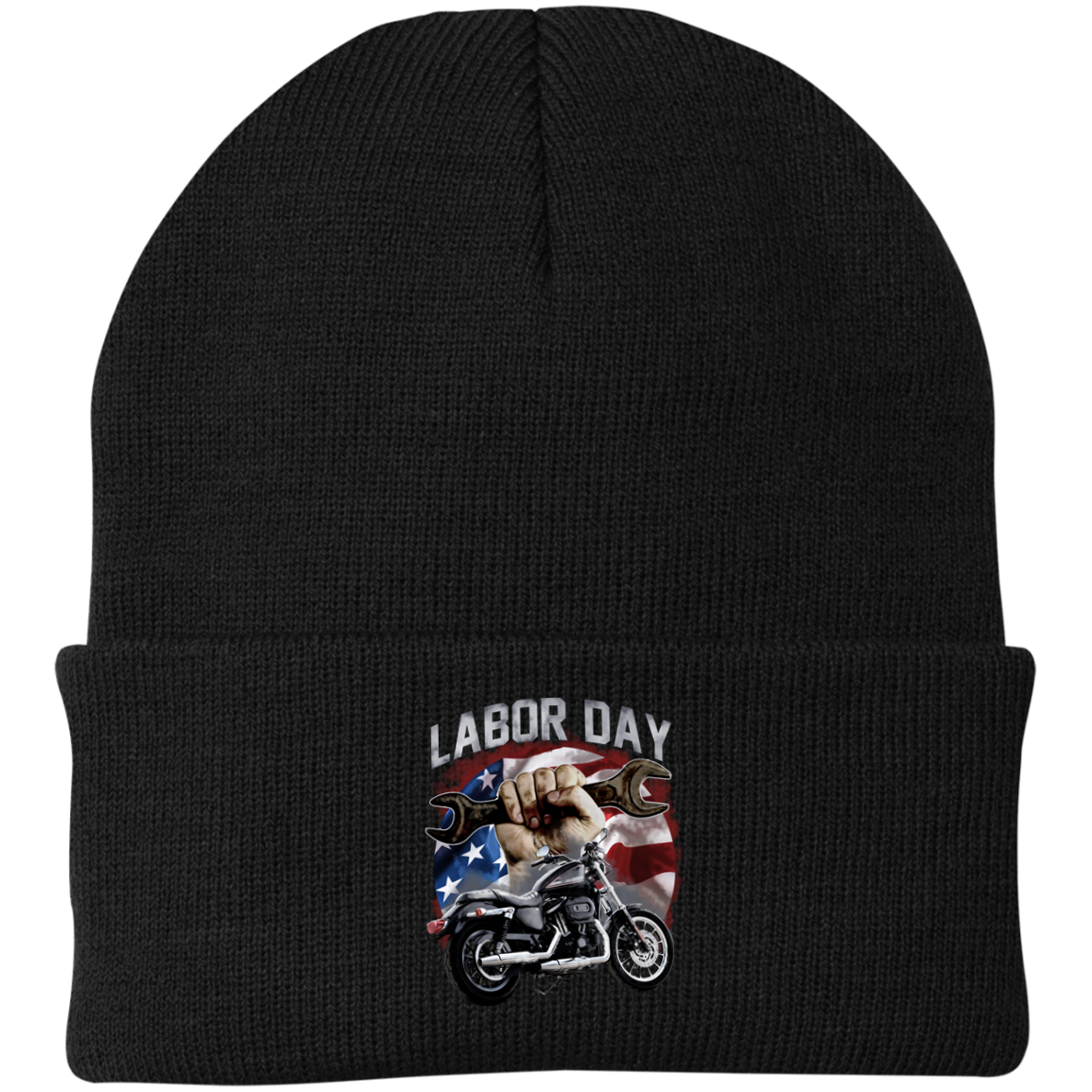 Labor Day Knit Cap