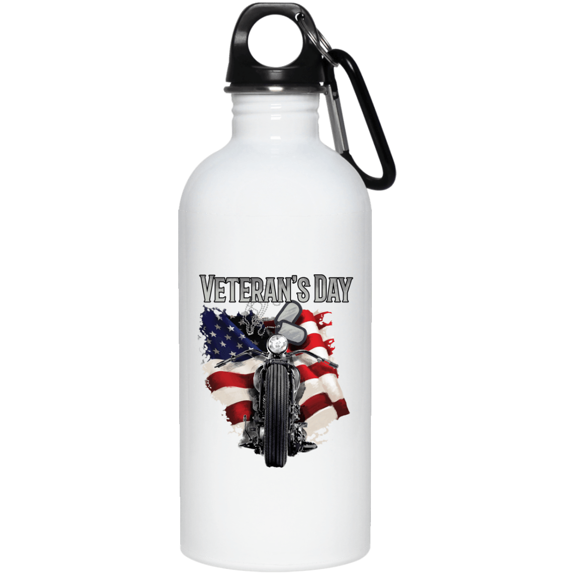 Veteran's Day Water Bottle 20 oz. - American Legend Rider