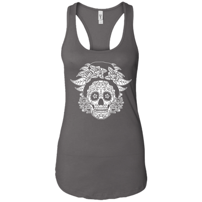 Women’s Skull Calavera Tank Top - American Legend Rider