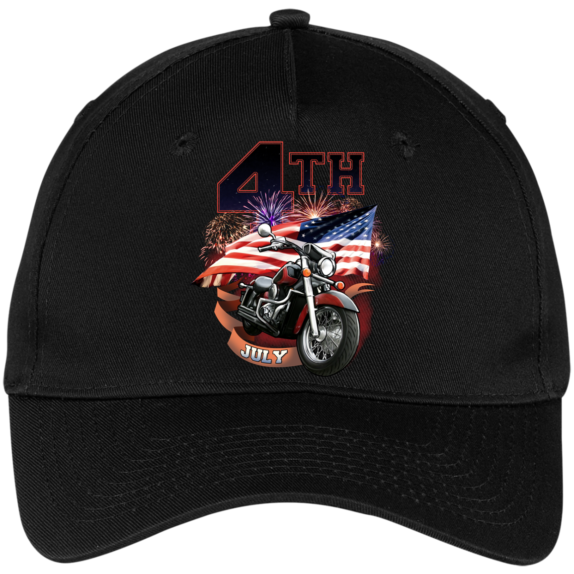 4th of July Cap, Cotton - American Legend Rider