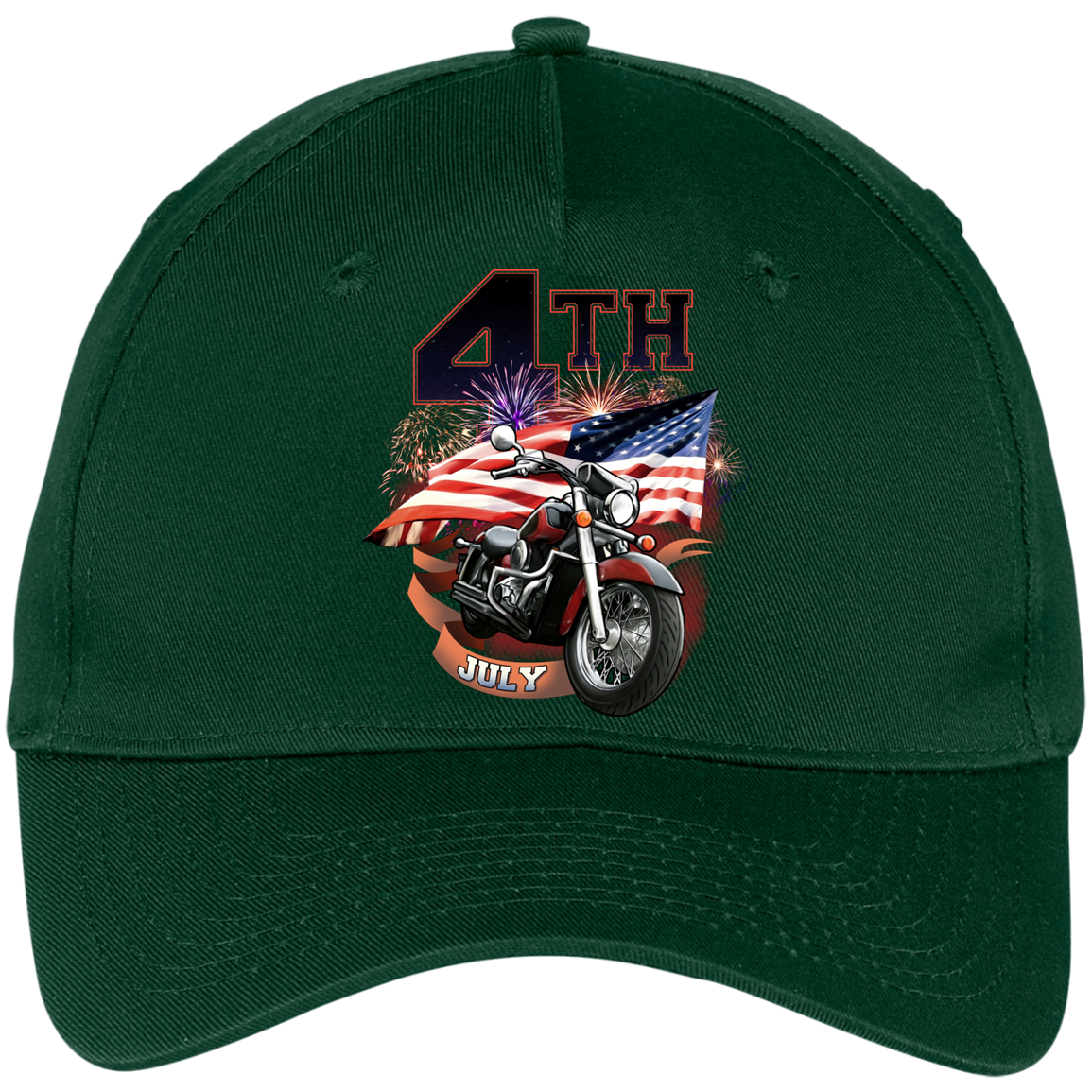 4th of July Cap, Cotton - American Legend Rider