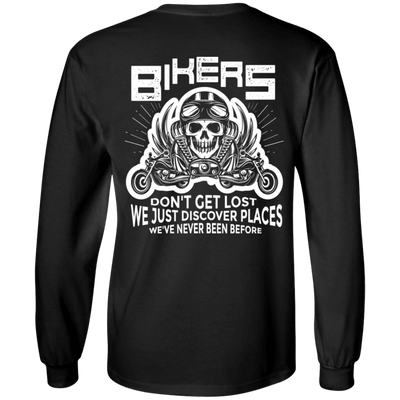 Bikers Don't Get Lost Long Sleeves - American Legend Rider