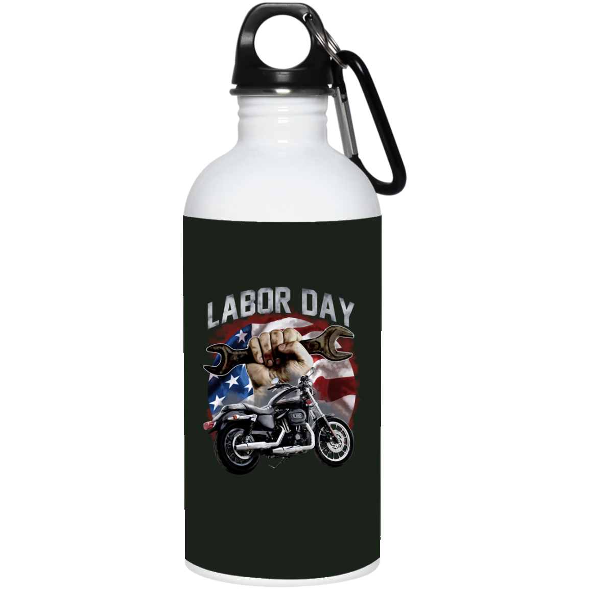 Labor Day Stainless Steel Water Bottle