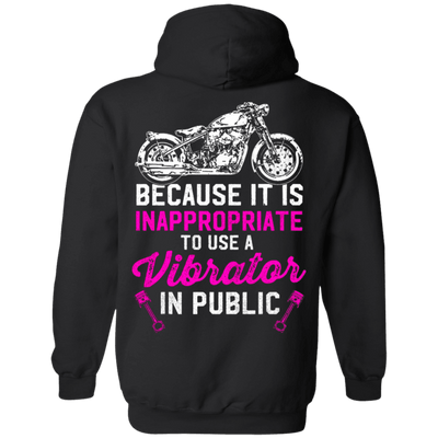 Vibrator In Public Hoodie - American Legend Rider