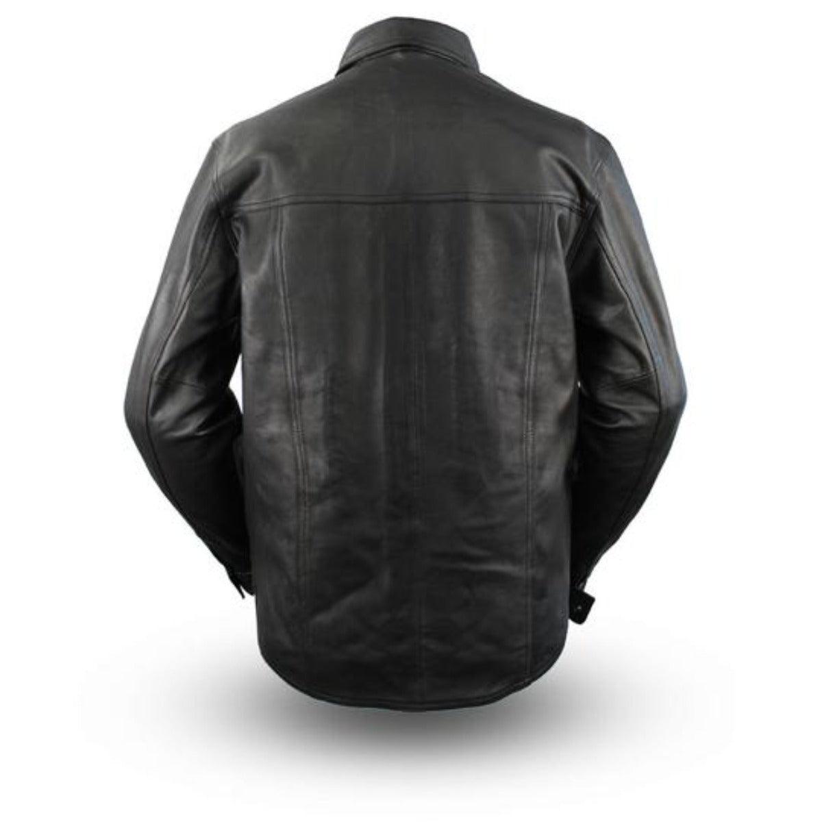 First Manufacturing Milestone - Men's Motorcycle Leather Shirt - American Legend Rider