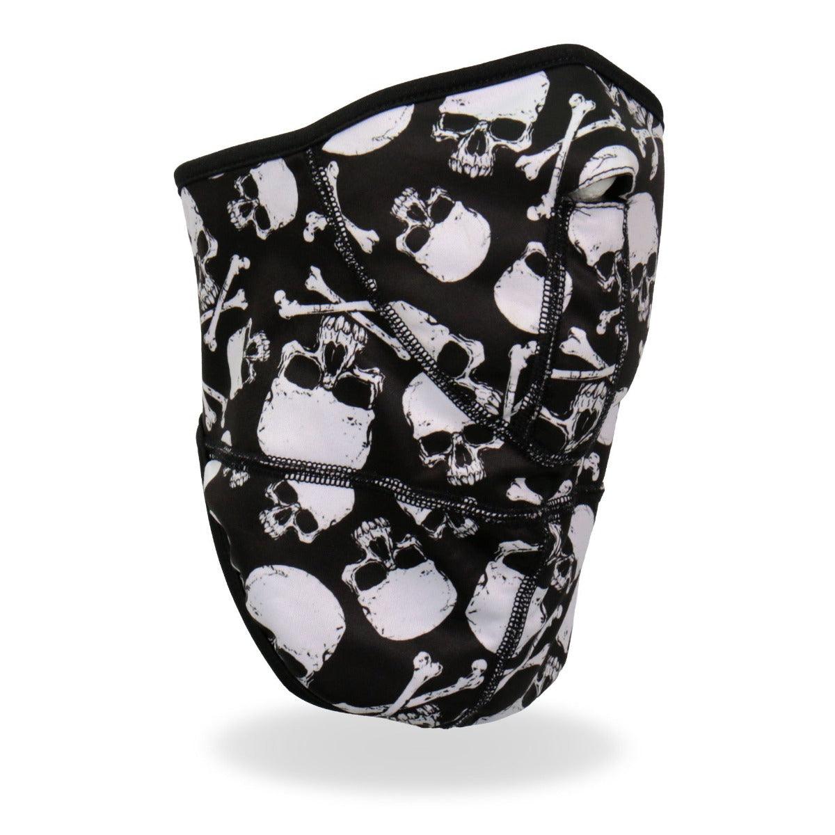 Hot Leathers Skull And Crossbones Face Wrap - American Legend Rider