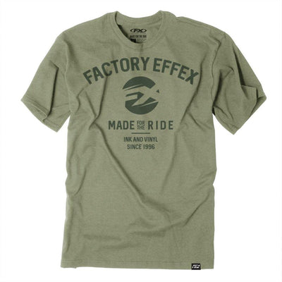 Factory Effex Men's FX Billboard T-Shirt, Olive - American Legend Rider