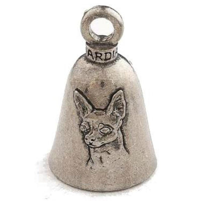 Daniel Smart Guardian Bell® Chihuahua Dog, Pewter, 1.5 x 1 in - American Legend Rider