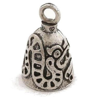 Daniel Smart Guardian Bell® Chinese Dragon V-Twin, Pewter, 1.5 x 1 in - American Legend Rider