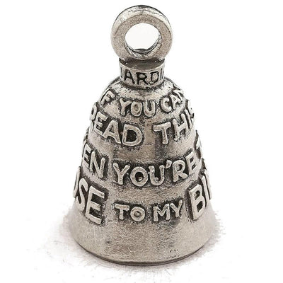 Daniel Smart Guardian Bell® If You Can Read, Pewter, 1.5 x 1 in - American Legend Rider