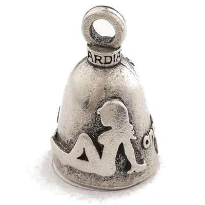 Daniel Smart Guardian Bell® Mud Flap Girl, Pewter, 1.5 x 1 in - American Legend Rider