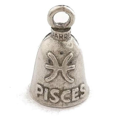 Daniel Smart Guardian Bell® Pisces, Pewter, 1.5 x 1 in - American Legend Rider