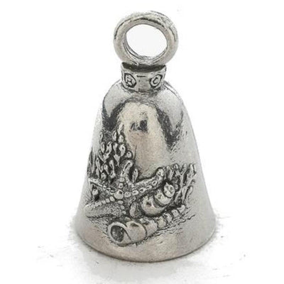 Daniel Smart Guardian Bell® Sea Shell, Pewter, 1.5 x 1 in - American Legend Rider